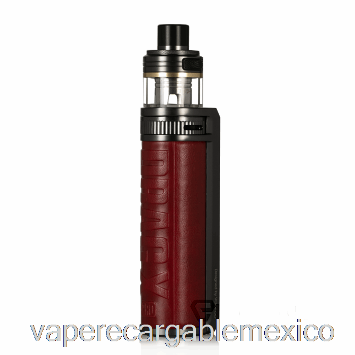 Vape Recargable Voopoo Drag X Pro 100w Kit De Inicio Mystic Red